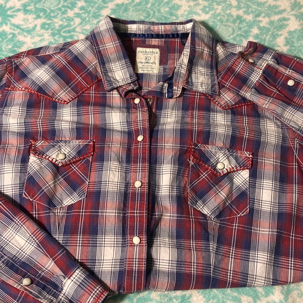 Panhandle Rough Stock Western Button Down